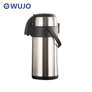 2.5L Paraguay Termos Stainless Steel Airpot Thermal Coffee Carafe Airpot  Dispenser Vacuum Insulated Flask - China Pressure Air Pot and Airpot price