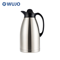 WUJO Durable Unbreakable Top Selling 24hr Hot Water Afghanistan Double Wall ss Thermal Coffee Pot