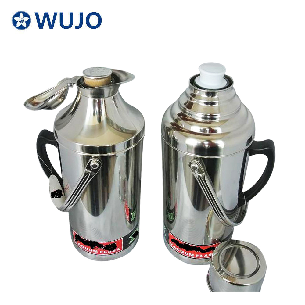 WUJO Africa 3.2L Leak Proof Stainless Steel Vacuum Insulated Tea Flask 