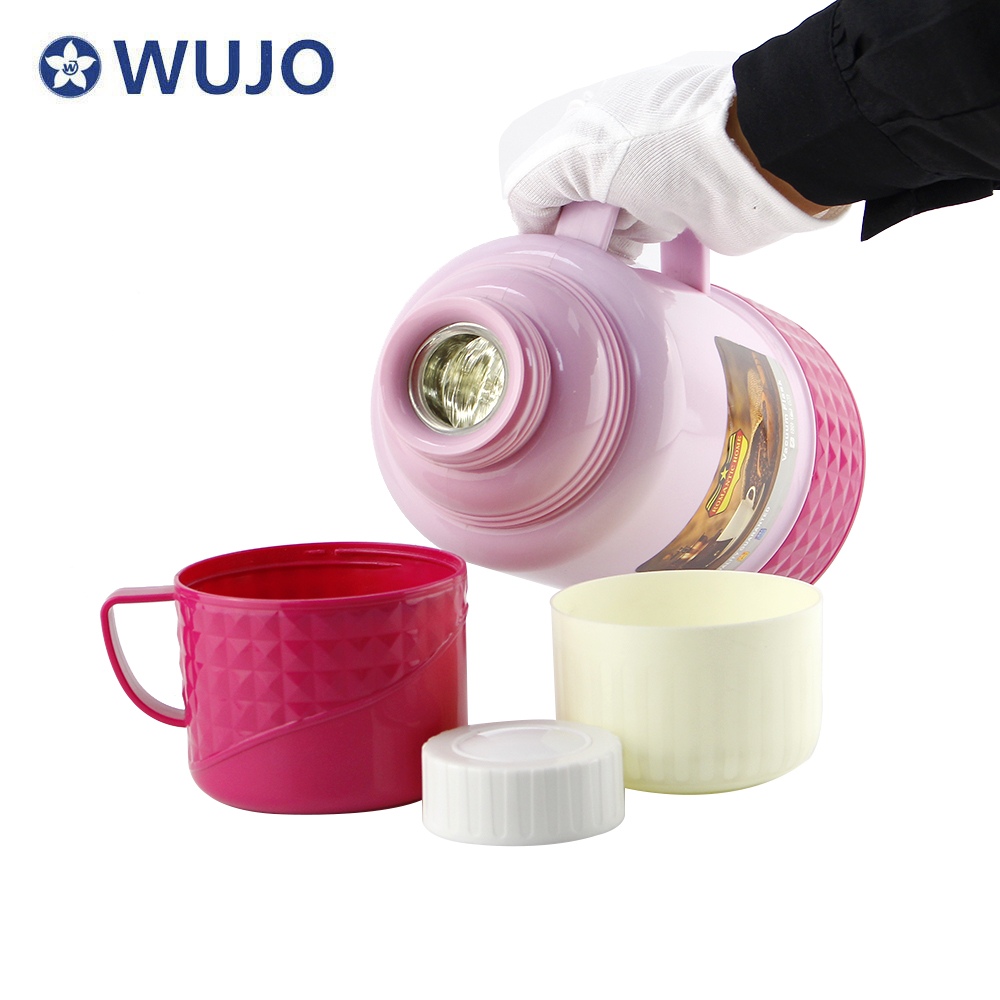 1.2L Yemen Middle East Plastic Vacuum Flask / Thermos / Thermos Flask with Glass Liner