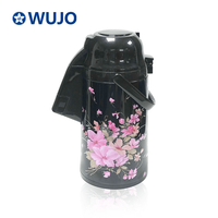 3L Glass Inner Pump Dispenser Thermos Coffee Vacuum Air Pot