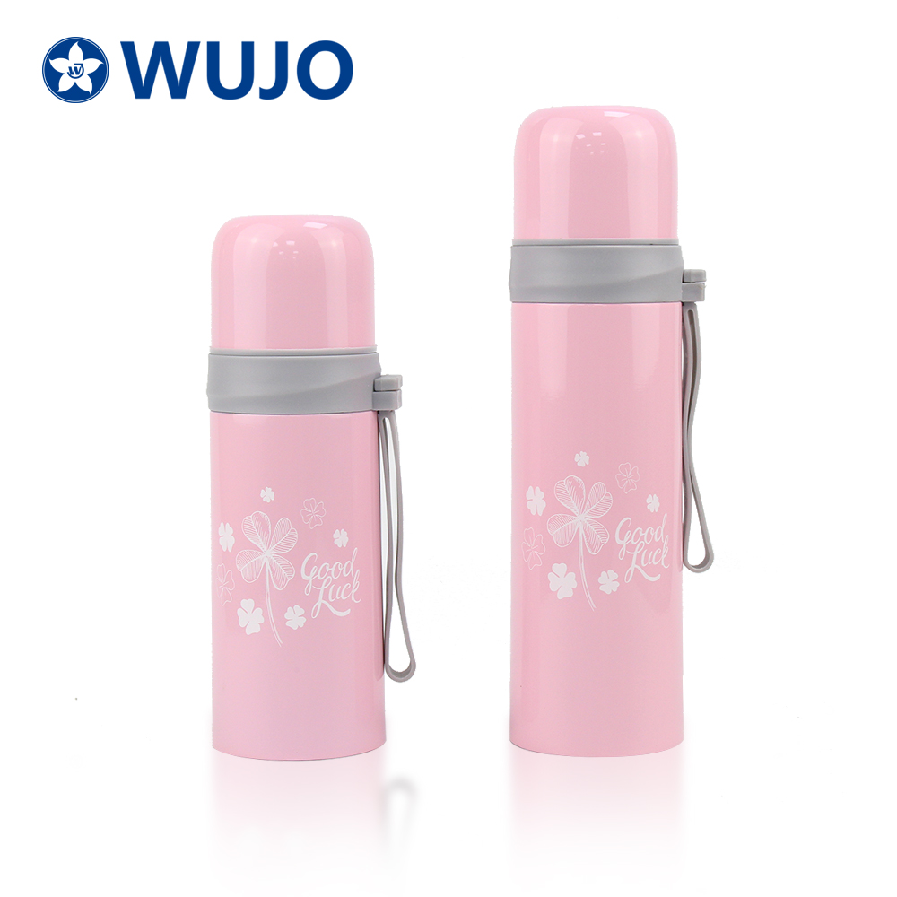 Wujo Portable Stainless Steel Insulated Water Bottle for Sports