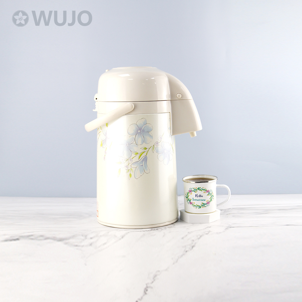 3L 24hr Hot Cold Vacuum Insulated Thermos Thermal Tea Flask with Glass